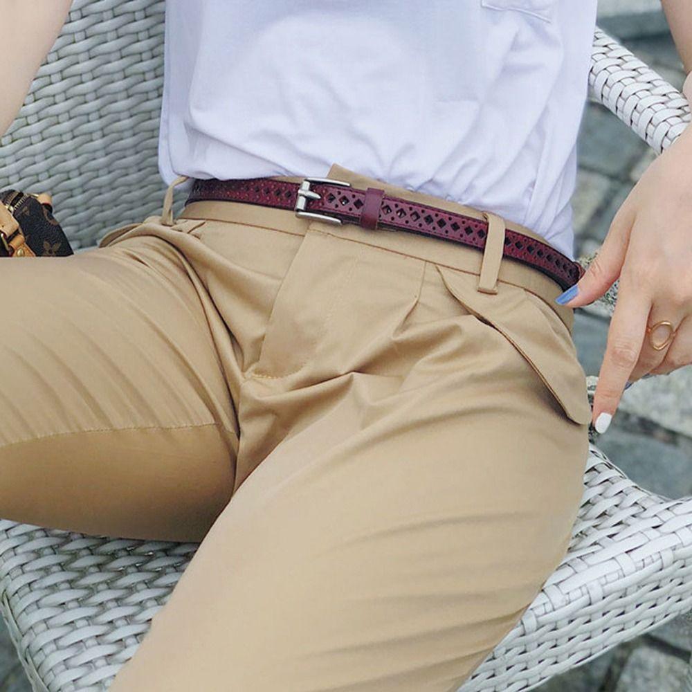 

Vintage For Girls Dress Decoration Women Waistbands PU Leather Dress Decoration Korean Belts