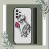 Skull Skeleton GrimReaper Phone Case For Samsung S25,S24,S21,S22,S23,S30,Ultra,S20,Plus,Fe,Lite,5G Black Cover