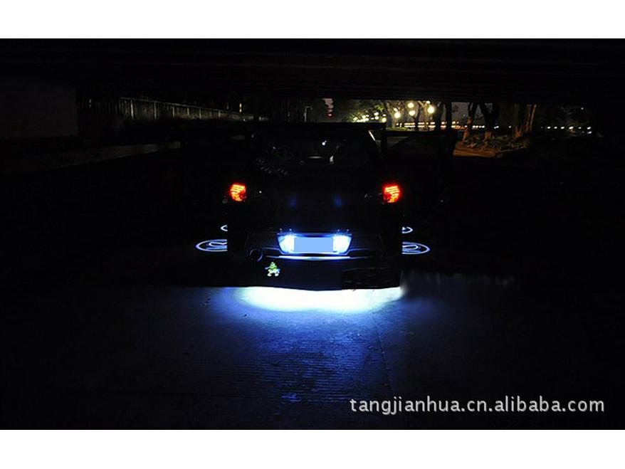 High-Power All-Metal Door Welcome Light for Cars and Motorcycles, 20-40 cm Projection Focal Length