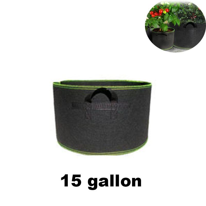 Plant Grow Bags Pot 15 20 25 30 Gallon Home Garden Tools Tree Strawberry Fabric Vegetable Jardin Growing Pots Gardening