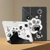 Cartoon Black Cat Y-Fold Holder Cover Tablet Case For iPad Air 4 5 M3 M2 1 2 M4 11inch Pro 2025 Mini 6 7 Pro 11th 10th 9th 8th