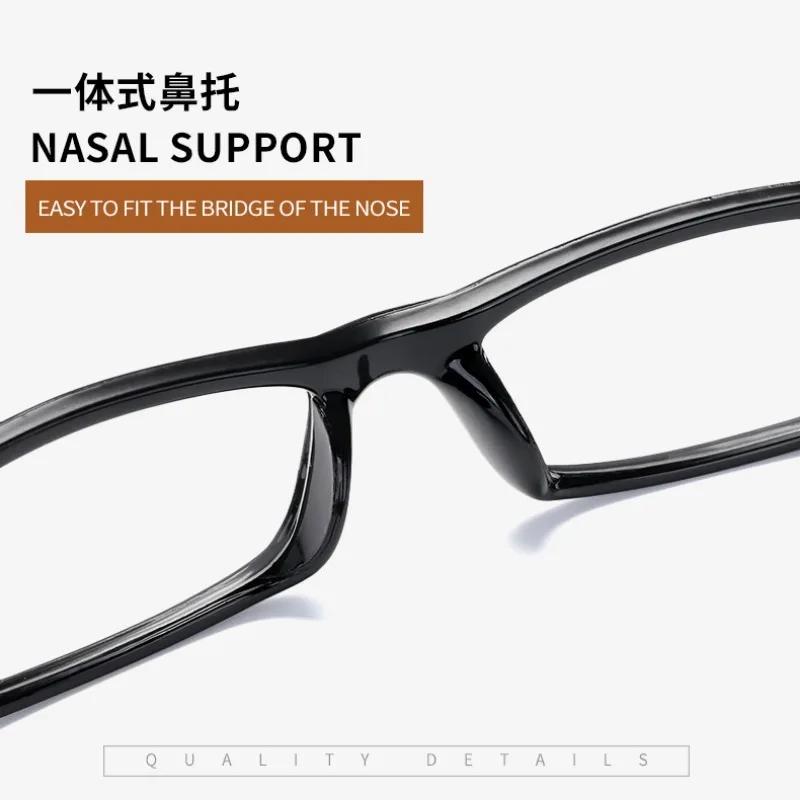 Neue Lesebrille für Alterssichtigkeit für Männer und Frauen Harz Holzmaserung Rahmen Lesebrille Lesebrille