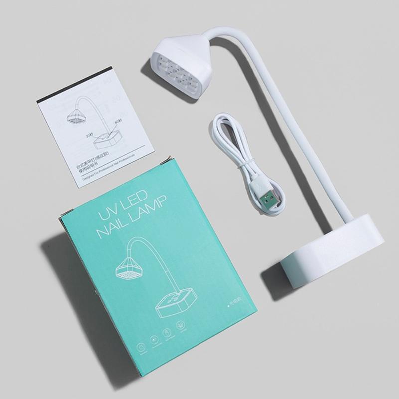 Nail Dryer Cordless Flash Cure Uv Light Led Lamp For Gel Nails,Rechargeable Mini Sun Uv Led Nail Lamp Professional