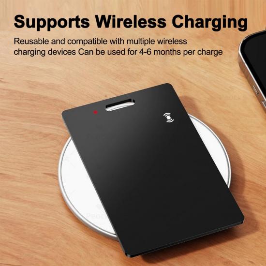 Android Smart Wallet Tracker Card GPS Tracker For Google Find Hub Anti-Lost Bluetooth Tag Locator Keys Pet Bag Item Finder 5