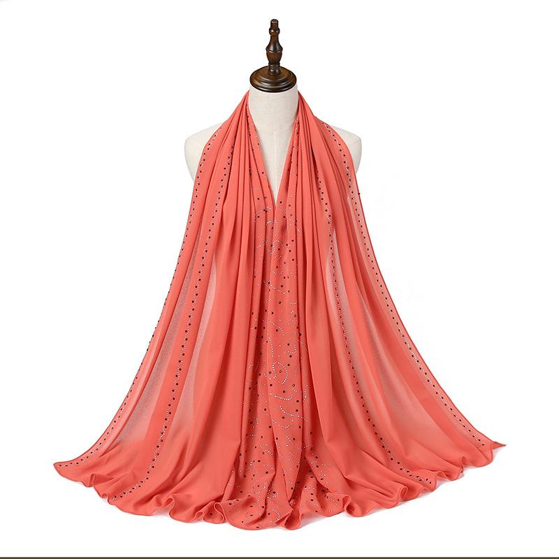 New Summer Luxury Elegant Women Silk Scarf Beach Wrap Shawl Chiffon Sparkly Sunscreen Bandana Hijab Mujer Scarve Pareo Foulard