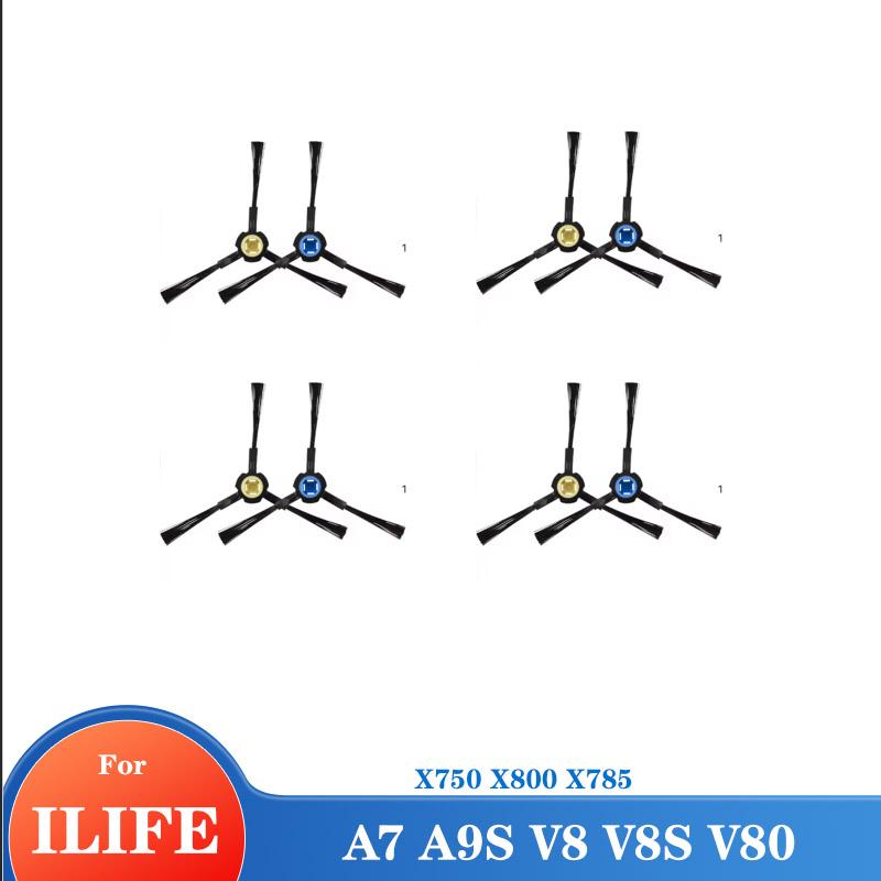 Cleaner Parts For iLife A7 A9S V8 V8s X750 X800 X785 V80 L100 Silvercrest SSR1 SSRA1 Rubber Kit Main Side Brush Hepa Filter