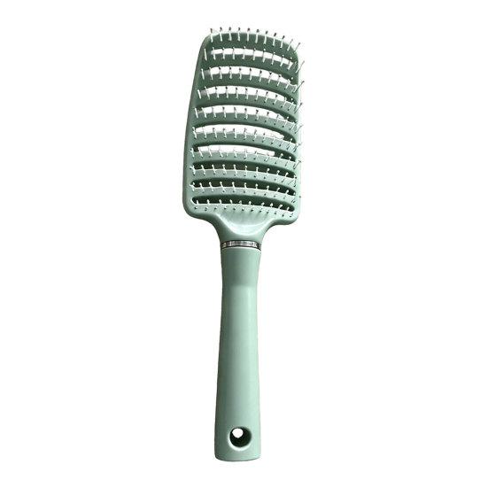 Hair Loss Reduction Brush Curved Vented for Women Detangling Paddle Long Blow-dry Thick