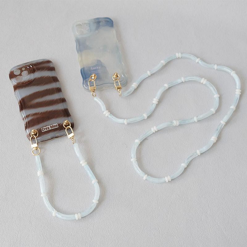 Nouă Modă Femei Geantă Accesoriu Detașabil Vintage Lanțuri Mărgelate Acril Acadea Curea de Lux Femei Eleagnt Mâner de Umăr Lanț