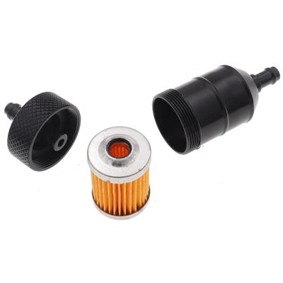 Blue Red Golden Green Silver Black 6mm Universal Aluminium Billet Petrol Gas Fuel Filter Motorcycle ATV Quad Pit Dirt Bike