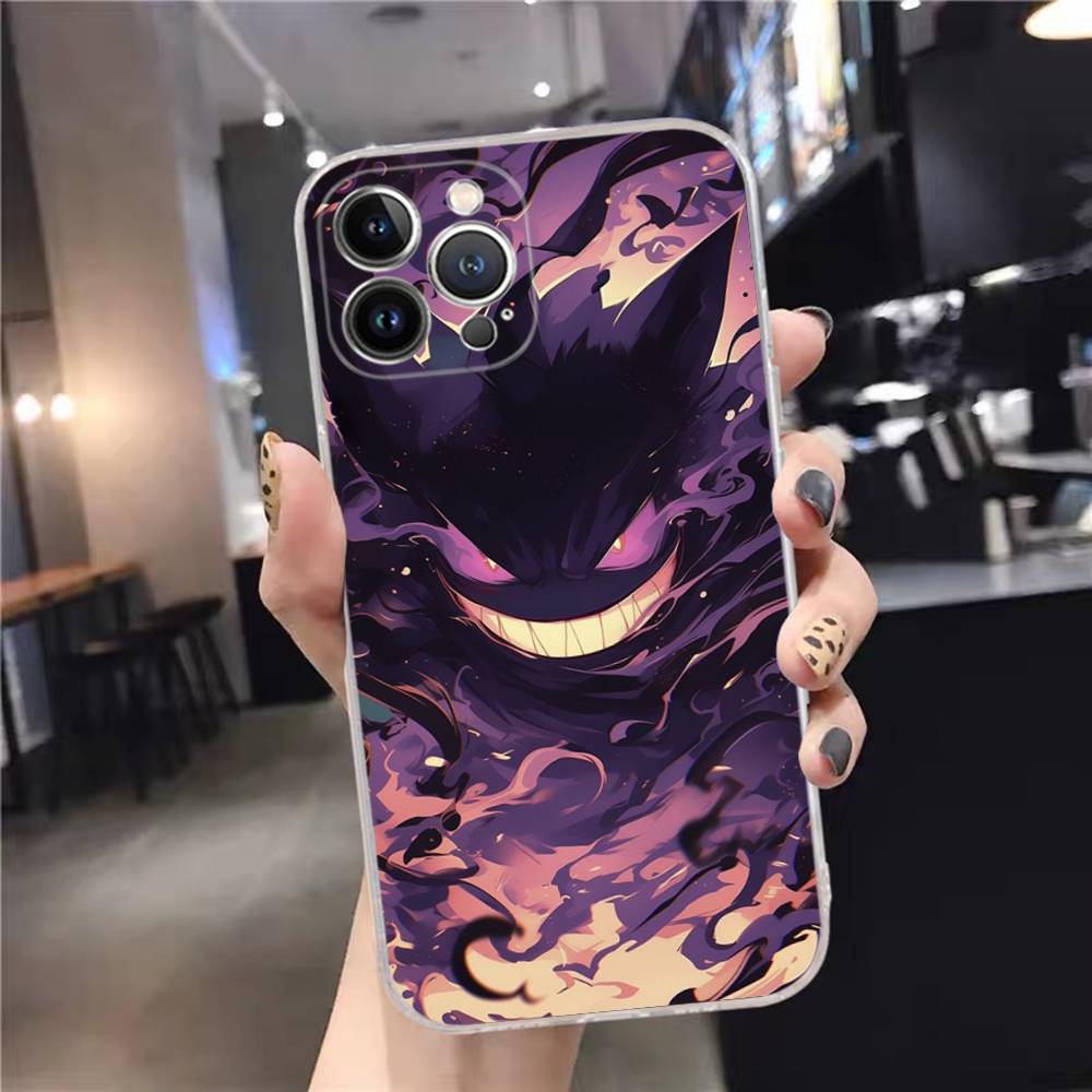 1pc Popular Cartoon Anime P-PokemonS Phone Case For IPhone 17 16 15 14 11 12 13 Mini Pro XS Max Plus Funda Shell