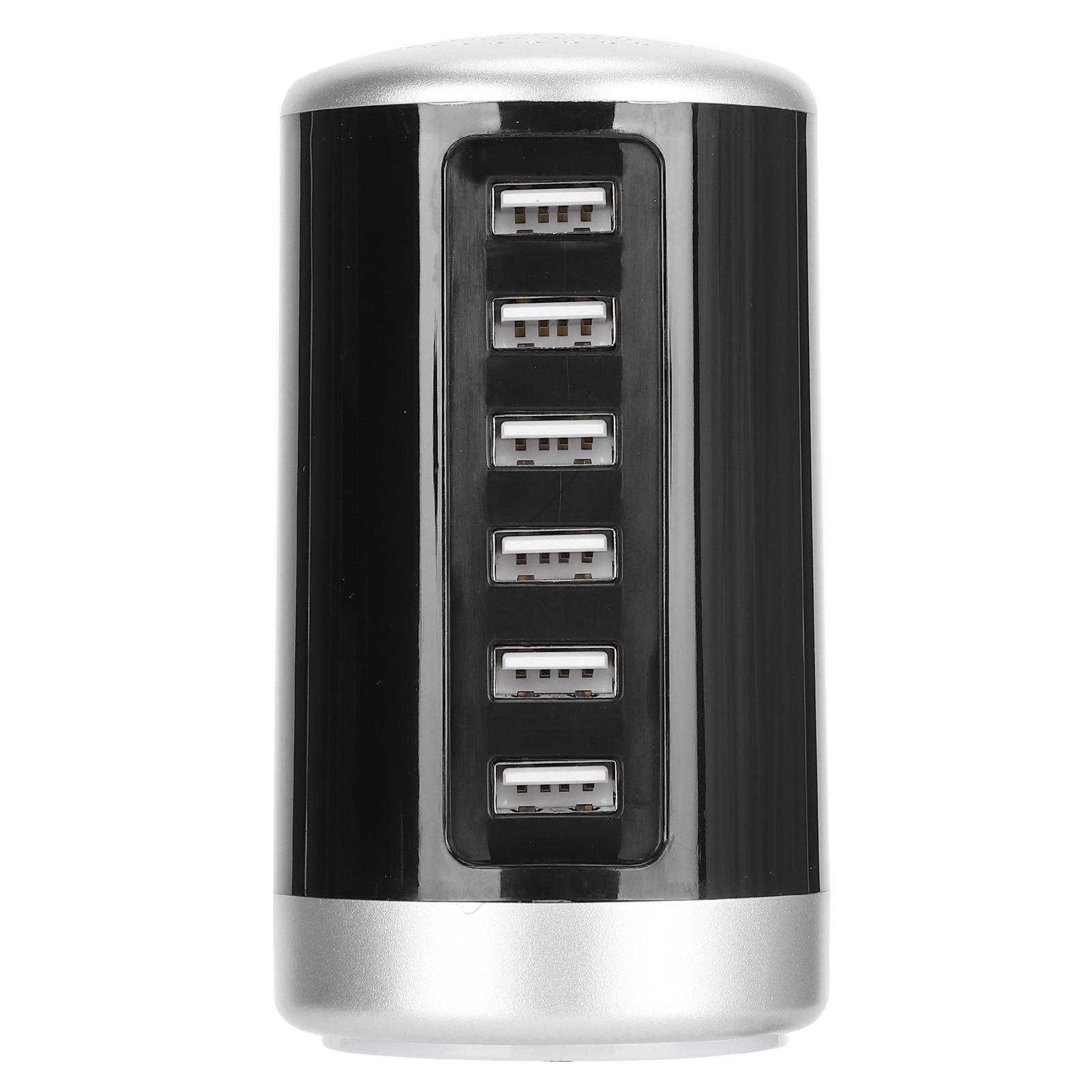 

6 Ports USB Tower Charging Station 30W Rapid Charger Power Adapter US Plug
