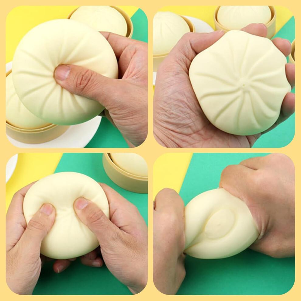2er-Pack Taba Squishy Knödel Stressbälle Sensorisches Spielzeug Knödel Stressabbau Handspielzeug Dehnbares Schreibtischspielzeug Geeignet für alle Personentypen