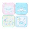 Sanrio Petit Towel 4-Piece Set Cinnamoroll Kids Antibacterial Processing Name Space Included 249955