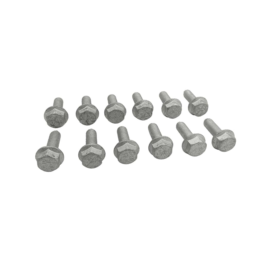 (12 PCS) 551696 Exhaust Manifold Header Bolt Compatible with All GM LS & LT (Gen III, IV, V) Series Engines 1997 and Newer,Fits for LS1, LS2, LS3,