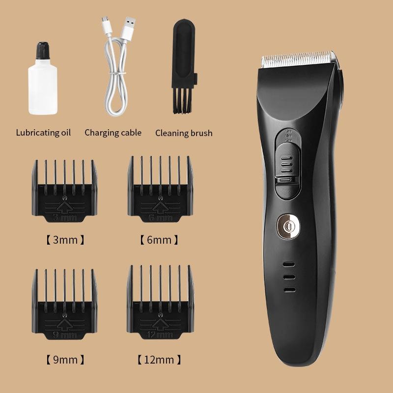 Electric Pet Hair Clipper 4 In 1 Grooming Trimmer Kit Low Noise Shaver For Cats Dogs Body And Paw Hair Cutting Tool At Home