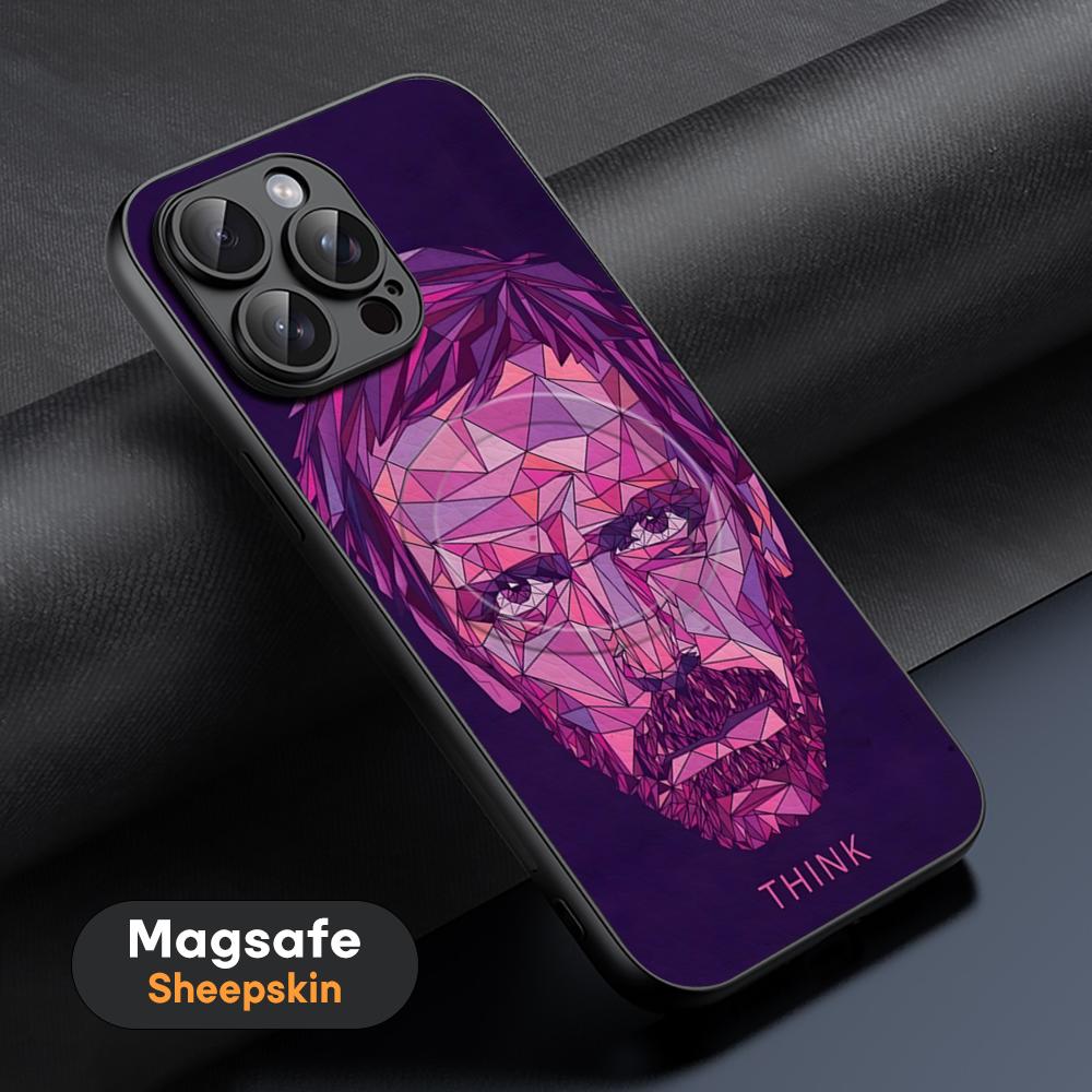 Popular House M.D TV Show Phone Case For iPhone 16 15 14 13 12 11 Plus Pro Max High-end Luxury Magsafe Sheepskin