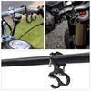 Aluminum Alloy Motorcycle Hook Black Motorcycle Helmet Holder Hook Handlebar Hook