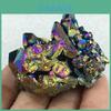 Splendido Cristallo Minerale Arcobaleno in Titanio Specimen Per Collezioni di Regali Unici