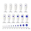 Flatback Loose Rhinestones Glass Glue on Eco-Friendly 12 Facets Bulk 1440pcs for Nail Art