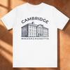 Cambridge Ma T-Shirt Unisex - Massachusetts Travel Souvenir Shirt Gift For Women & Men