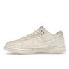 Nike Dunk Low Give Her Flowers Sneakers da Donna Crema Vela Rosso Università FZ3775-133