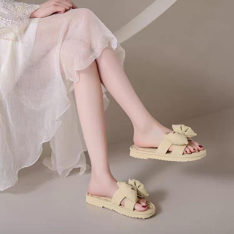 

Home slippers women wear versatile thick soles non-slip casual student dormitory high value four seasons universal summer women s shoes 35 жовтий