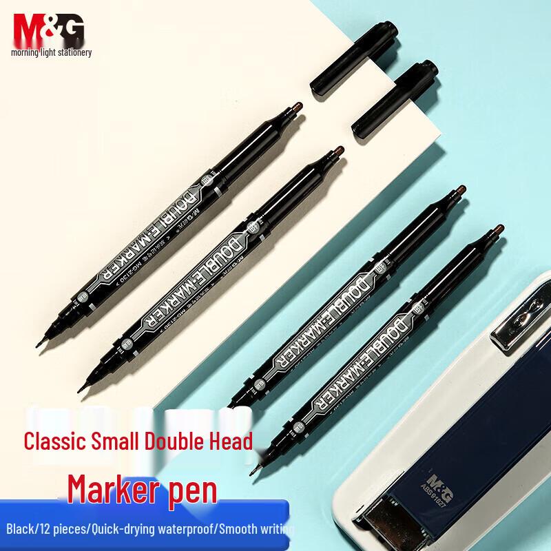 M&G Dual-Tip Fine Marker Pen