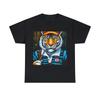 Tiger Golf T Shirt Unisex Adult Fine Art Tee Nature Animals Country Club Hipster
