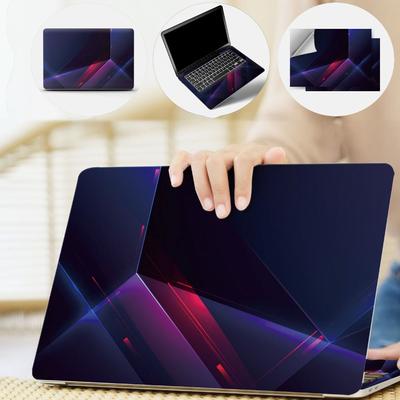 DIY 15inch Laptop Stickers Skins Waterproof A+C Side Notebook Computer Cover Skin PVC for Macbook /HP / Dell / Lenovo / Acer