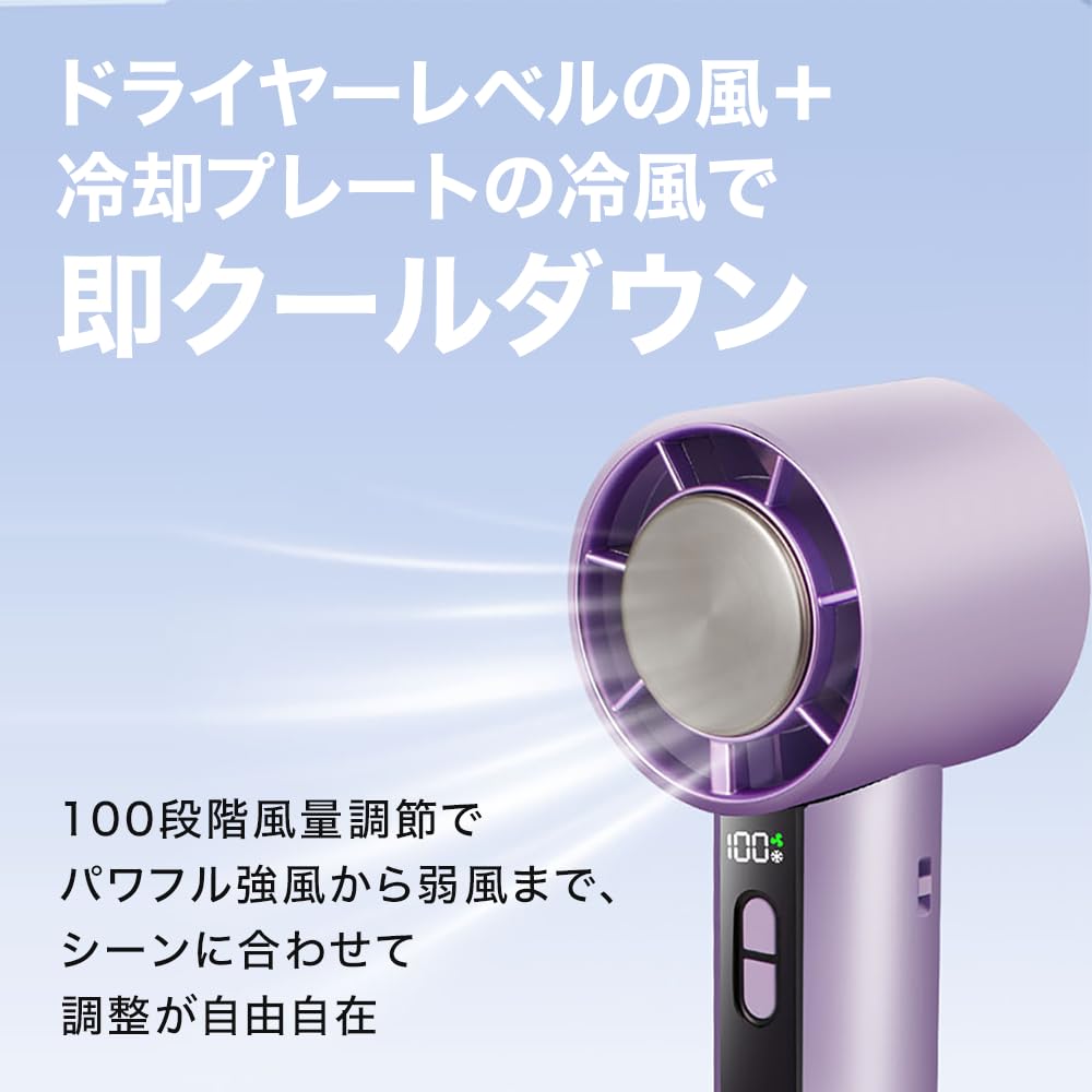 Handheld Cooling Plate Desktop USB 3000mAh Capacity Fan, Compact, Fan, 2025mm, Quiet, Charging,