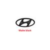 ABS Hyundai Car Logo For Tucson I40 ix25 ix35 Emblem Accent Elantra Santa fe Sonata Front Grille Decoration Sticker Accessories R6