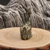 Vintage Brass Rabbit Figurine Desktop Decoration Bunny nament Retro Animal Miniature Figurines For Home