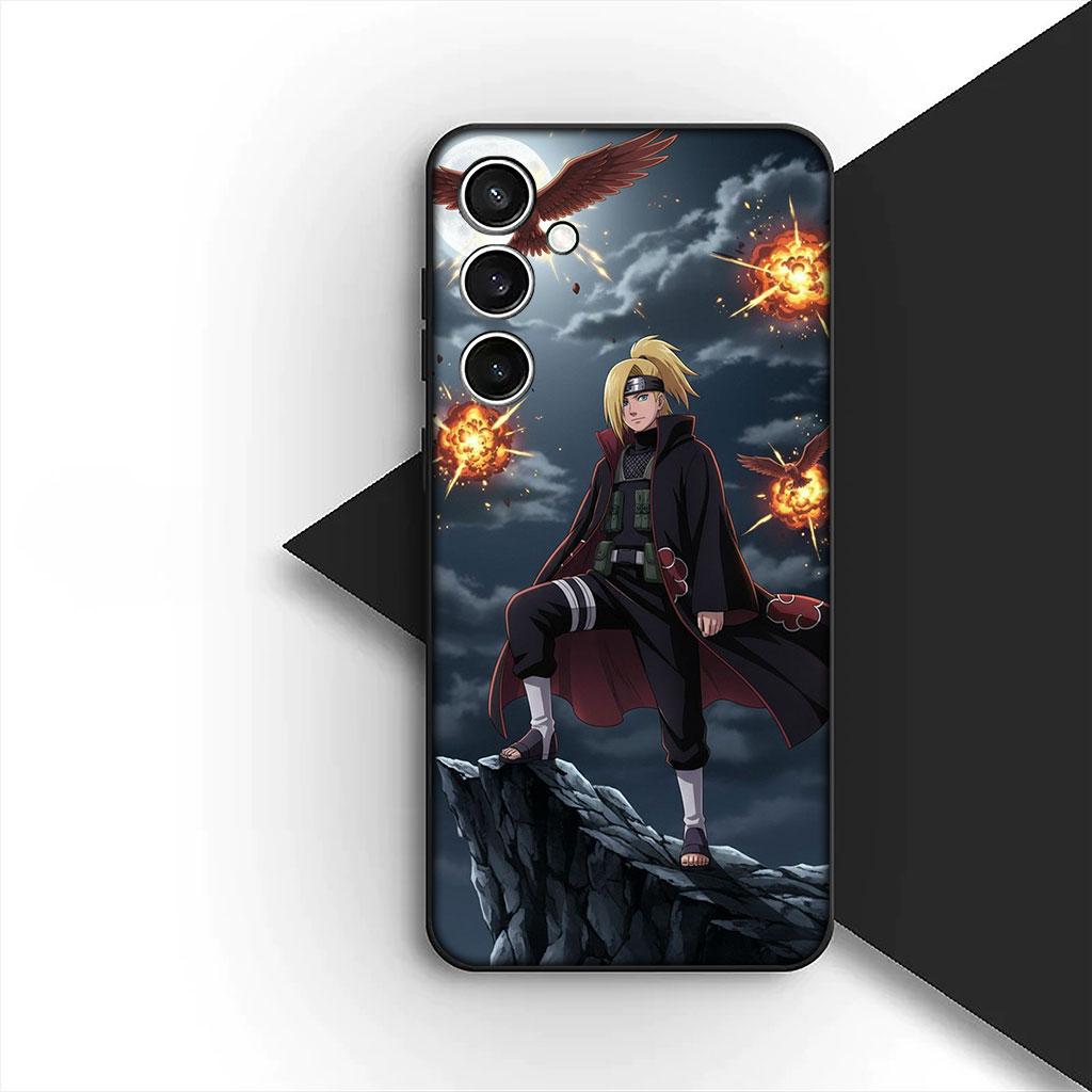 Phone Cover for Apple iPhone 16 14 15 Plus 11 Pro Max 16E ProMax + 16Plus 15+ 14+ Case Deidara Narutos Itachi Uchiha Akatsuki
