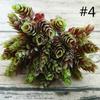 30 Heads Artificial Small Pineapple Plastic Tree Leaves Flores Fake Flowers DIY Wedding Home Decoration Plant Green Leaf
