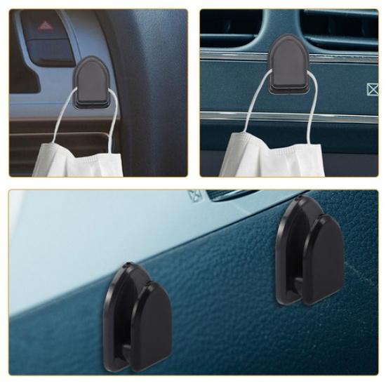 30pcs Car Hooks Stick On Hooks Automotive Key Hooks Vehicle Hooks UK