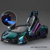 1:24 Huayra Revuelto Spray Model Toy Sports Cars Alloy Diecast Pull Back Shock Absorption Sound Light Simulation Mini Supercars