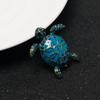 Jewelry Turtle Brooches Creativity Suit Lapel Pin Women Animal Rhinestone Brooch  Sweater