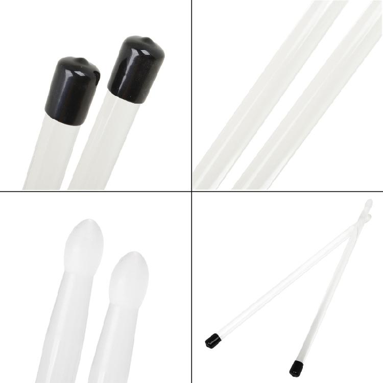 Tragbare Doppelfarbige Leuchtende Drumsticks 5A Acryl-Drumsticks Schlagzeugzubehör