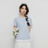 Autumn Water Lady 2026 Spring/Summer Lace Trim T-Shirt