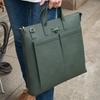 Tantin Leather Men'S Tote Bag T21355 Helmet Bag Green