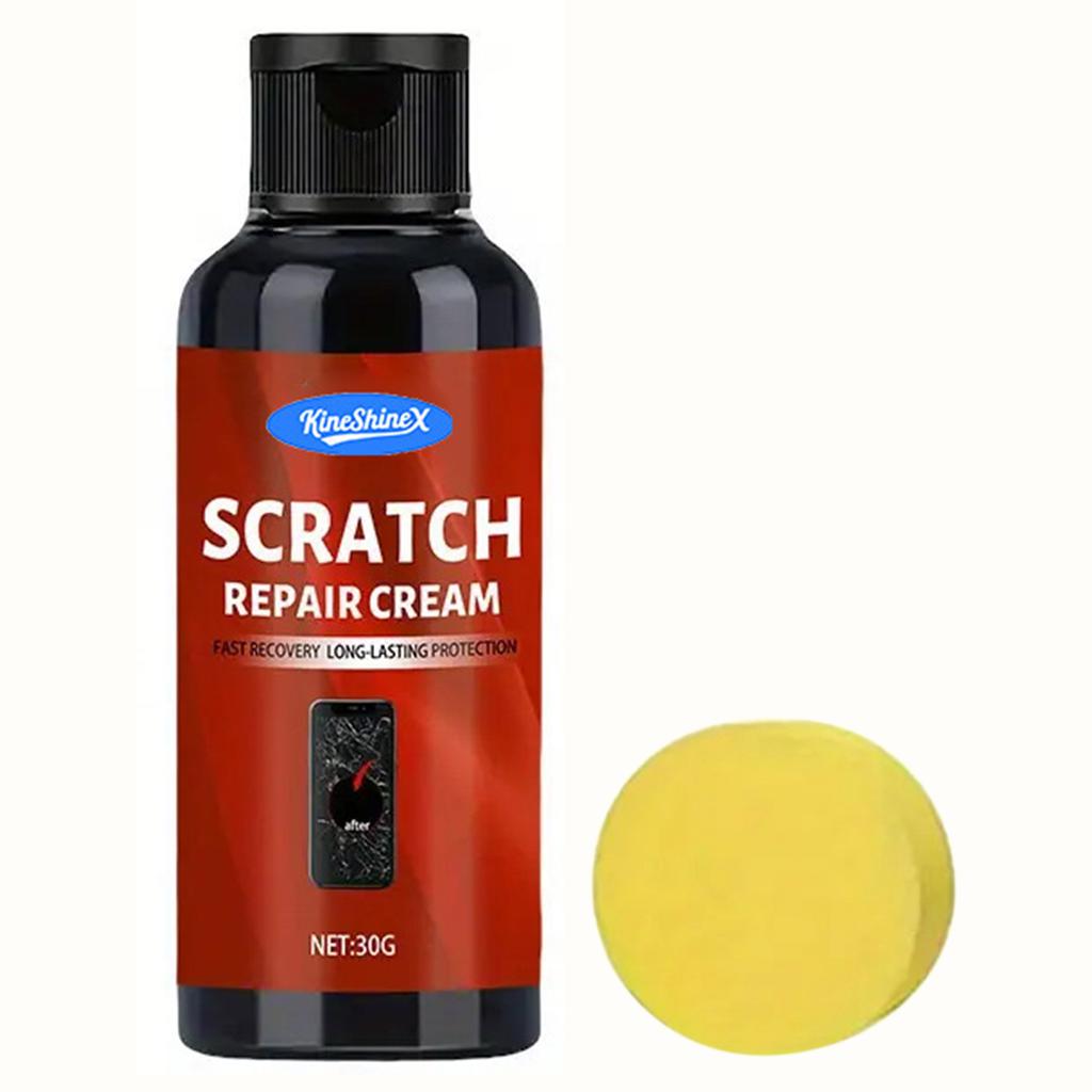 Crema per Riparazione Graffi dello Schermo, Lucidante per Riparazione Graffi Lenti Occhiali, Riparazione Graffi Specchio Sicuro per Tutte le Superfici in Vetro e Metallo