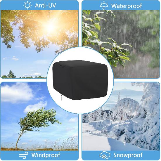 Pizza Oven Cover for Blackstone 2238 Leggero Tabletop Outdoor Pizza Oven Oven, 600D Heavy Duty Waterproof Pizza Oven Grill Accessories