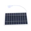5V 2W Solar Panel High Efficiency Solar Cell Panel Durable USB Solar Charger  Outdoor Use