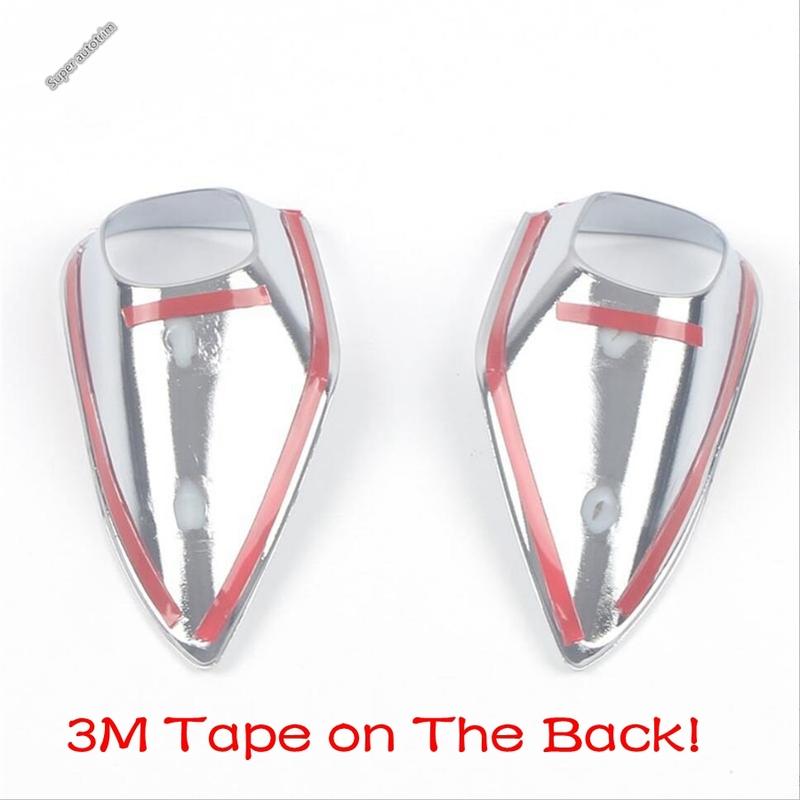 Front Bumper Fog Light Lamp Frame Decoration Cover Trim ABS Chrome Accessories For LEXUS NX 260 350h NX260 NX350h - 2025