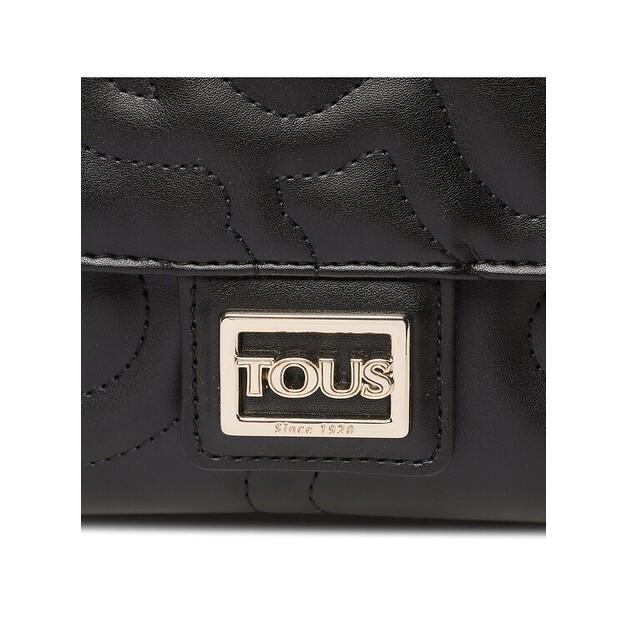 TOUS Flap Crossbody Bag . K Dream 2001577051 Black