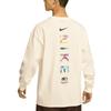 Nike T Shirts Men's Sail White Crew Neck Moderate Straight Fit HF6173-133
