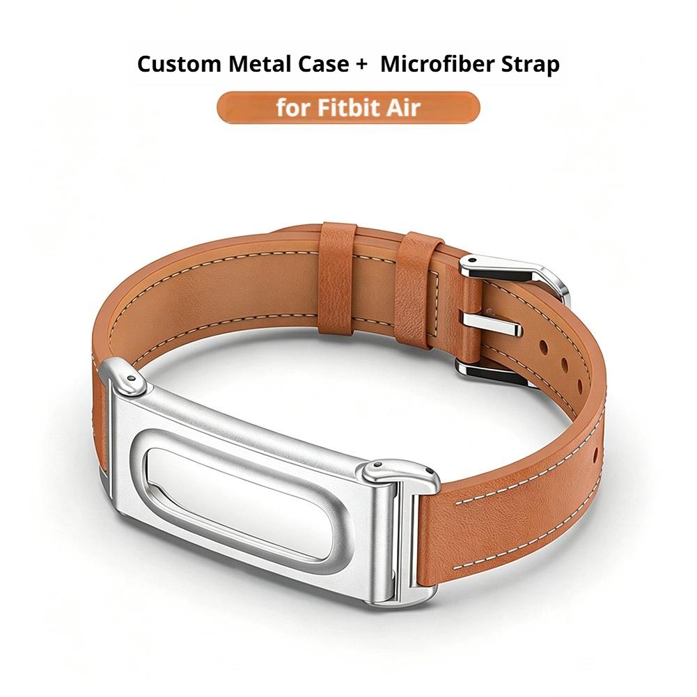For Fitbit Air Replacement Wristband Watch Strap Sports Microfiber Leather Bracelet Correa Watchband Accessories