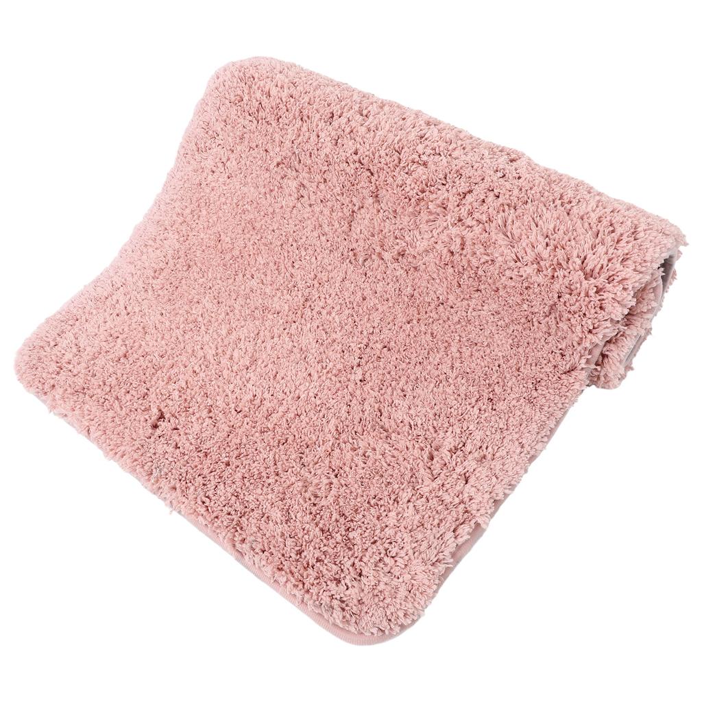 Bathroom Rug Soft Absorbent Bath Mat Non-Slip Bottom Easy Clean Floor Pad for Tub Shower Home Use Soft Bath Rug