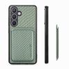 For Samsung Galaxy S25+ Case Magnetic Detachable Card Holder Phone Back Cover