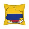 Colombia Flag Pillow Covers Product Printing Cushion Cover Decor  Throw Pillow Case Cover Home Multiple Sizes